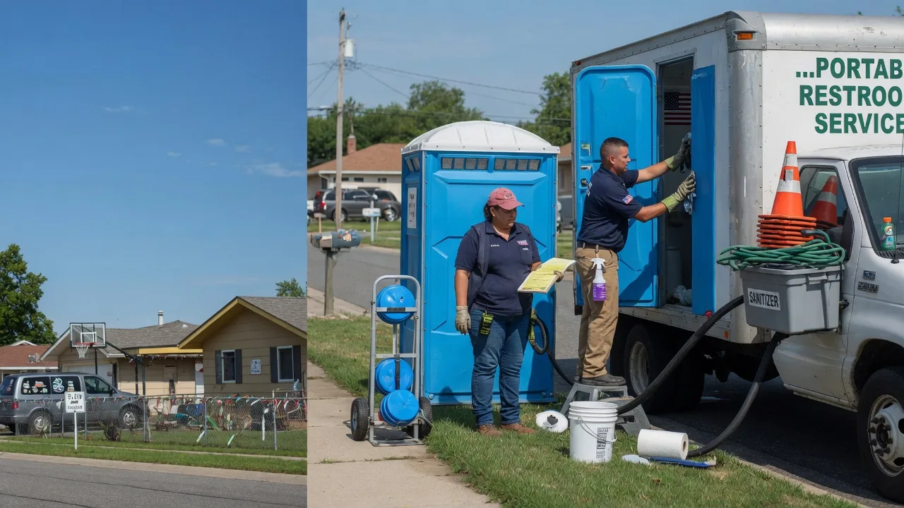 Portable Toilet Rental in Willow Island, NE near me
